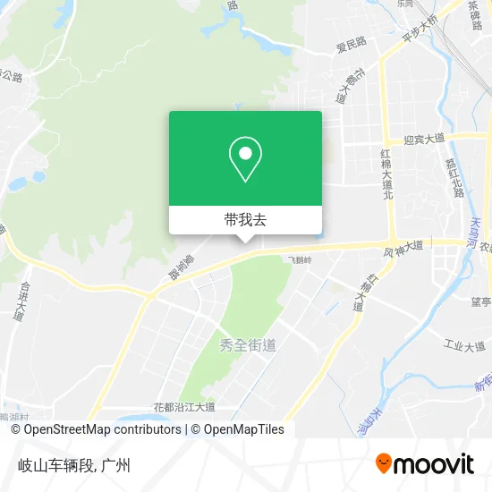 岐山车辆段地图