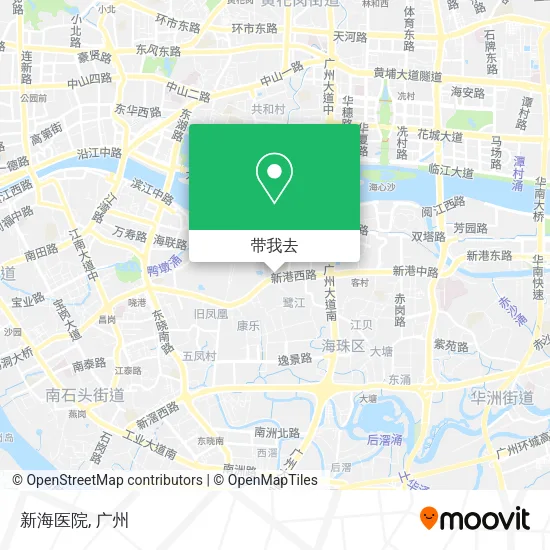 新海医院地图