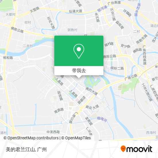 美的君兰江山地图