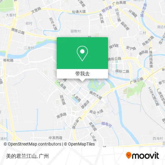 美的君兰江山地图