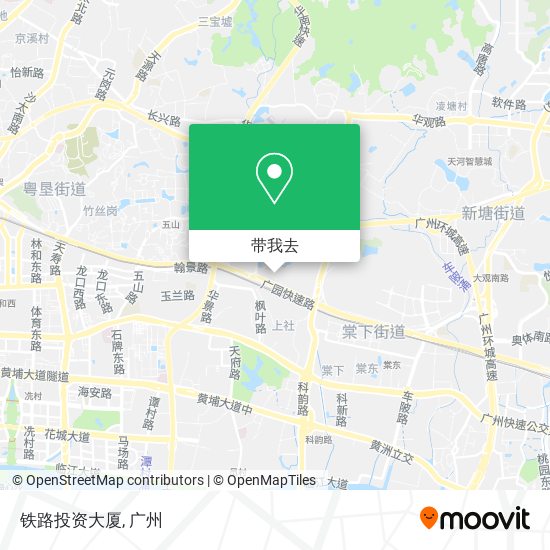 铁路投资大厦地图