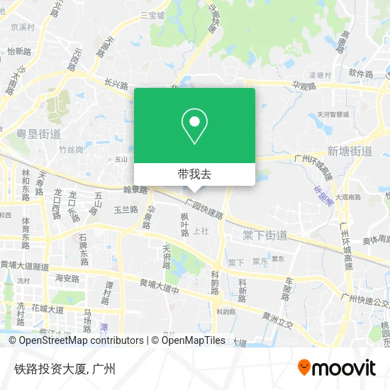 铁路投资大厦地图