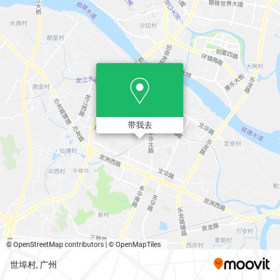 世埠村地图