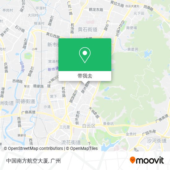 中国南方航空大厦地图