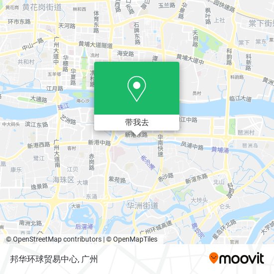邦华环球贸易中心地图