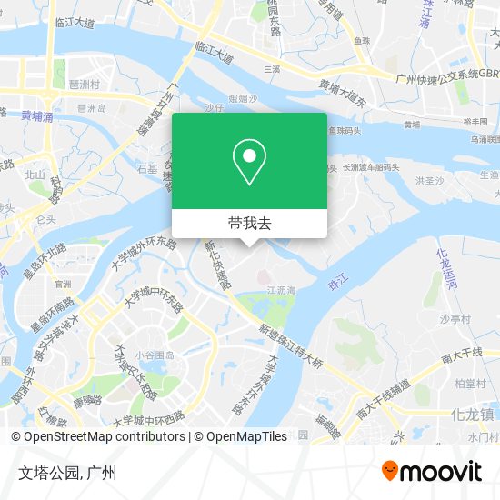 文塔公园地图