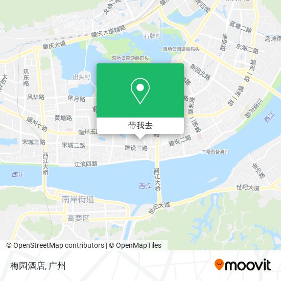 梅园酒店地图