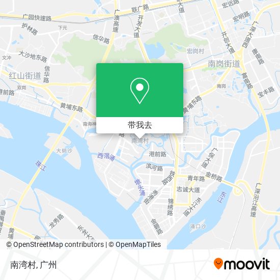 南湾村地图