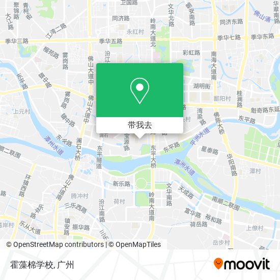 霍藻棉学校地图