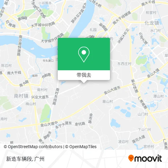 新造车辆段地图