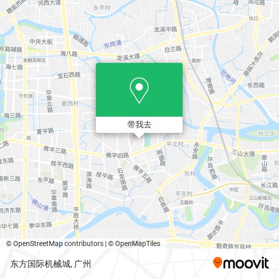 东方国际机械城地图