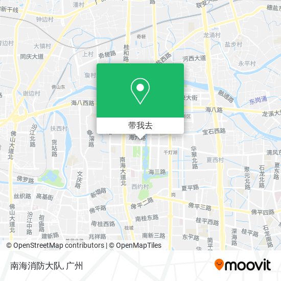 南海消防大队地图