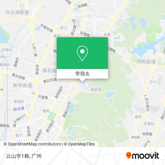 云山学1栋地图