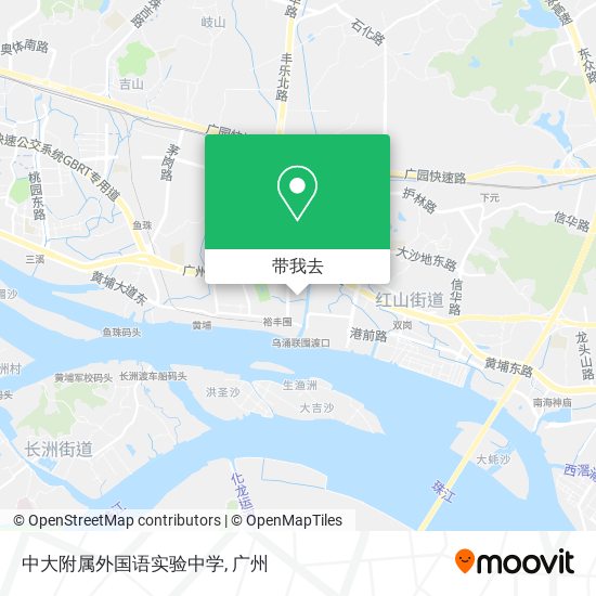中大附属外国语实验中学地图