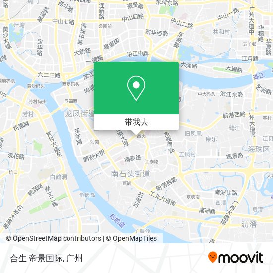 合生 帝景国际地图