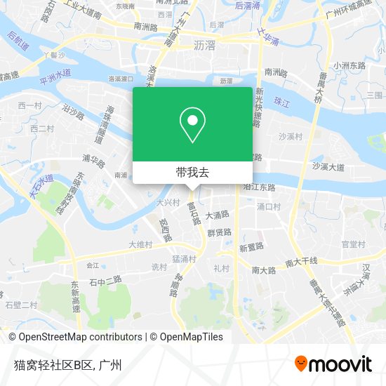 猫窝轻社区B区地图
