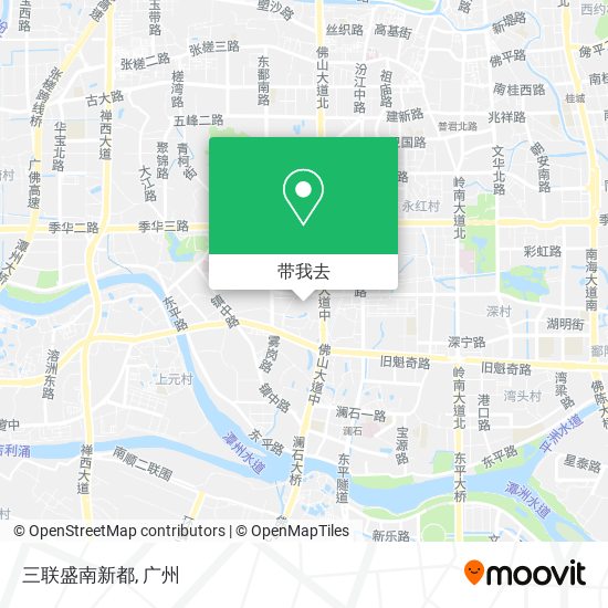 三联盛南新都地图