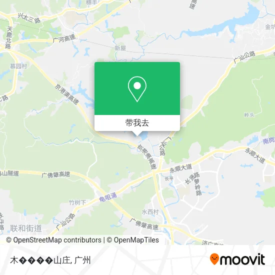 木����山庄地图