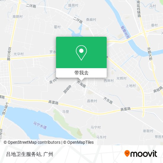 吕地卫生服务站地图