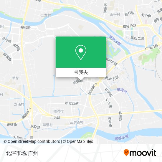 北滘市场地图