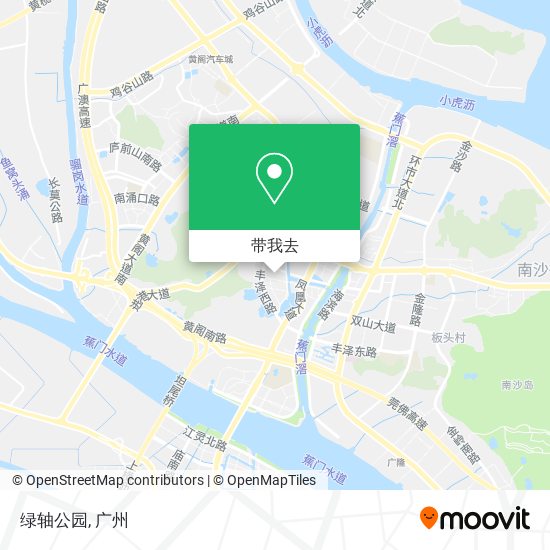 绿轴公园地图