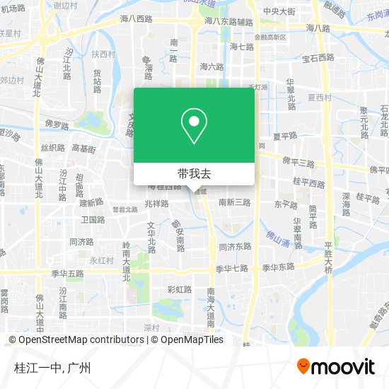 桂江一中地图