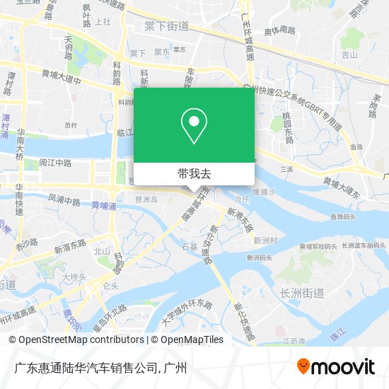 广东惠通陆华汽车销售公司地图