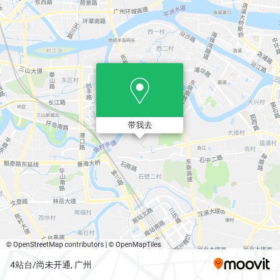 4站台/尚未开通地图