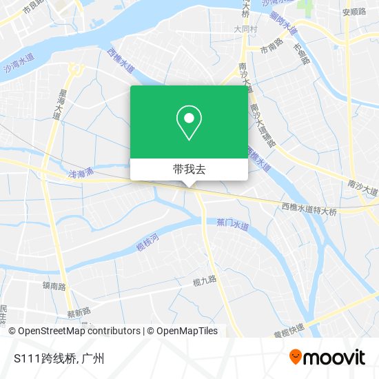 S111跨线桥地图