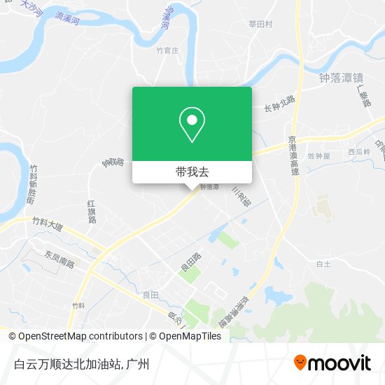 白云万顺达北加油站地图