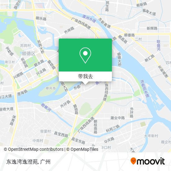 东逸湾逸澄苑地图