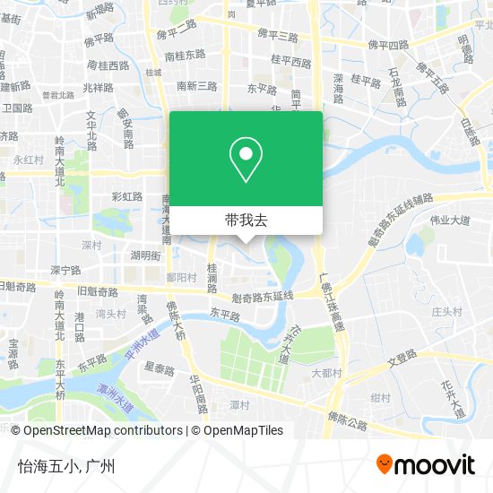 怡海五小地图