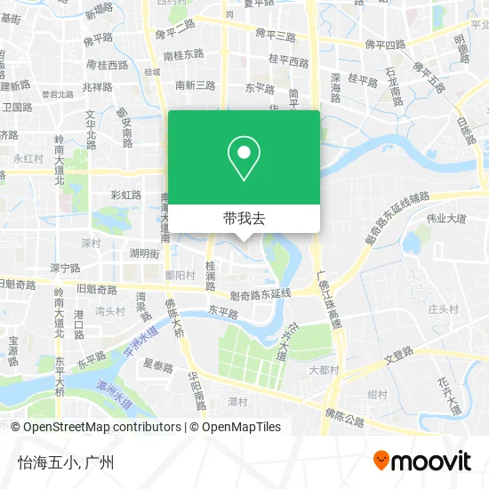 怡海五小地图