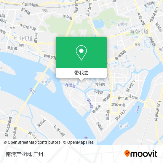 南湾产业园地图