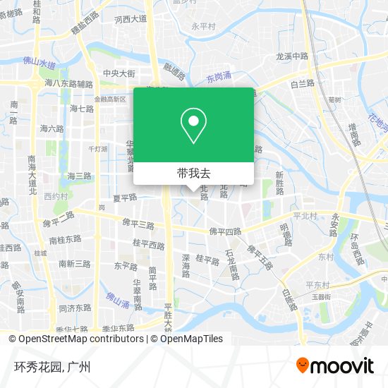 环秀花园地图