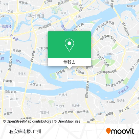 工程实验南楼地图