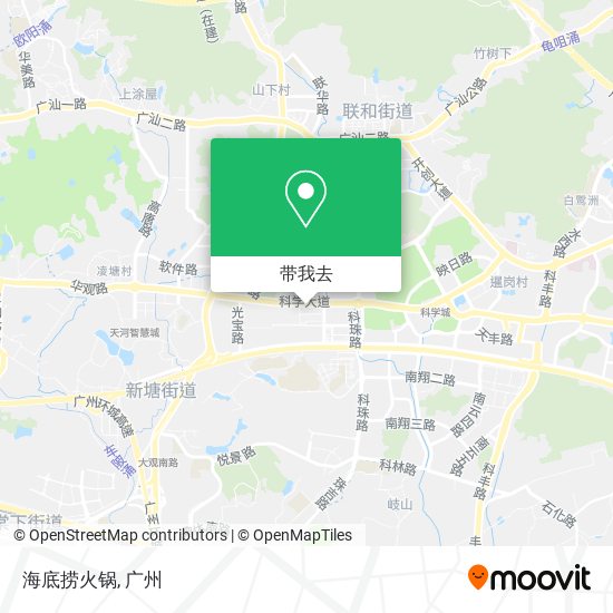 海底捞火锅地图