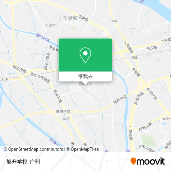 旭升学校地图