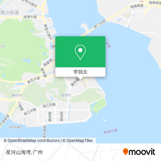 星河山海湾地图