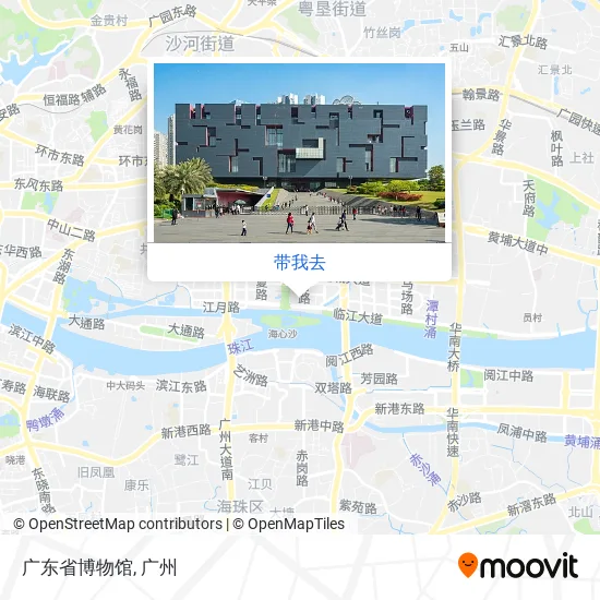 广东省博物馆地图