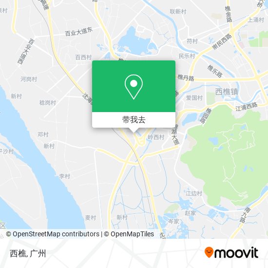 西樵地图