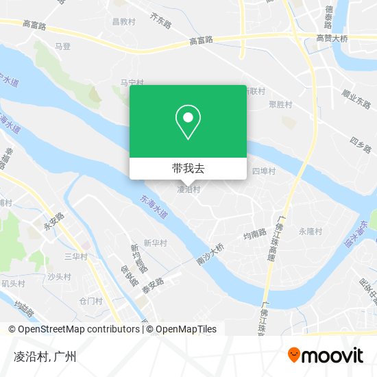 凌沿村地图