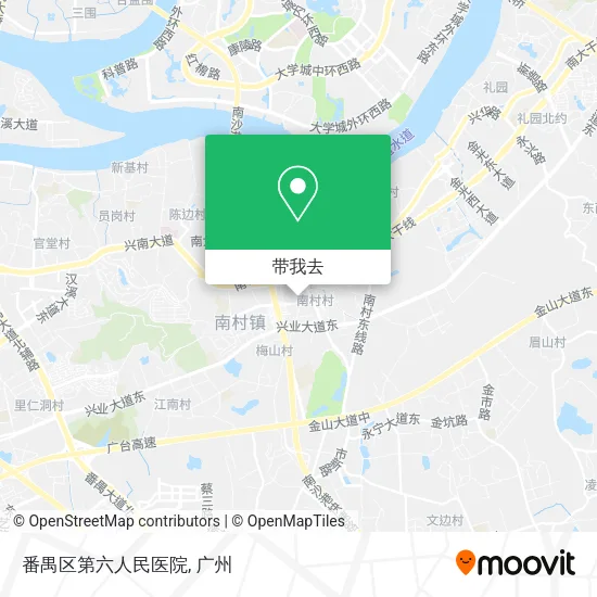 番禺区第六人民医院地图
