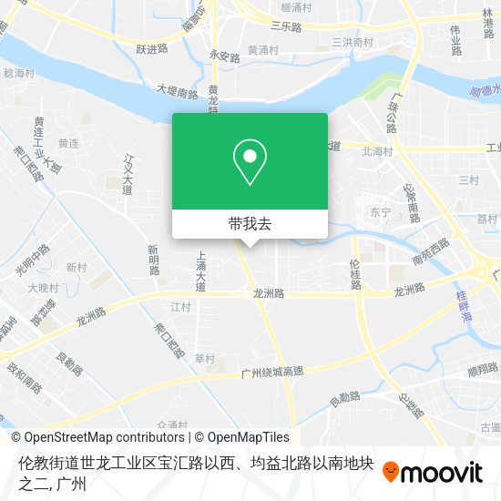 伦教街道世龙工业区宝汇路以西、均益北路以南地块之二地图