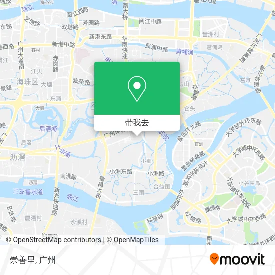 崇善里地图