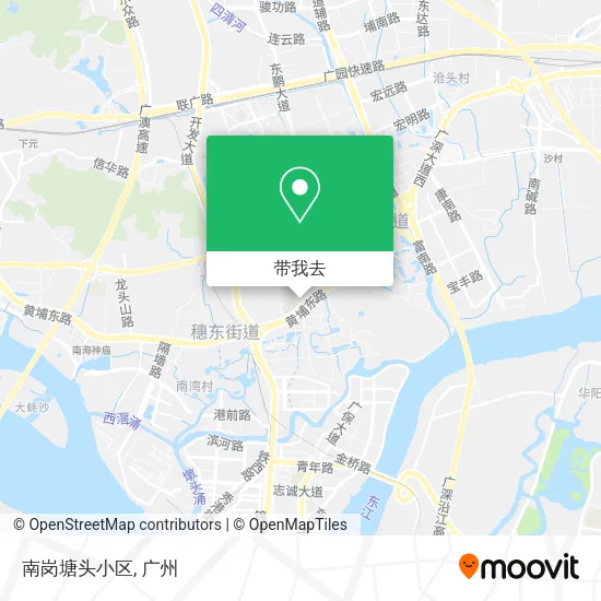 南岗塘头小区地图