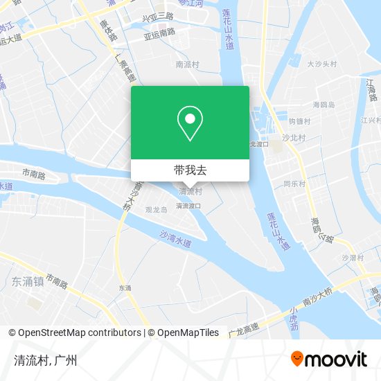 清流村地图