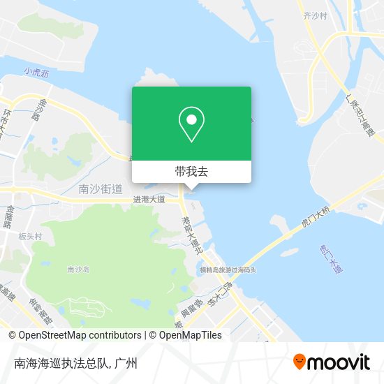 南海海巡执法总队地图