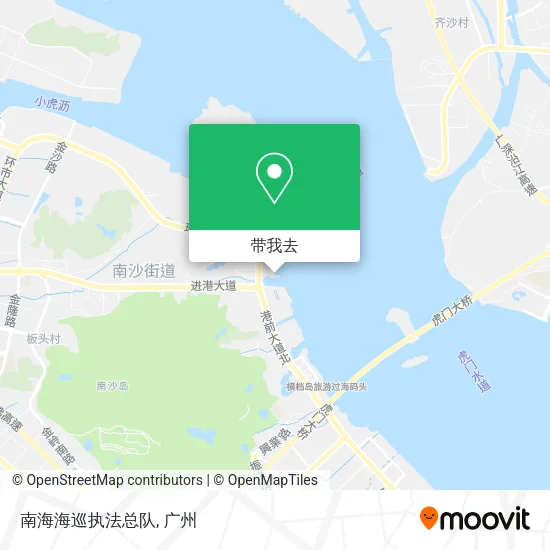 南海海巡执法总队地图