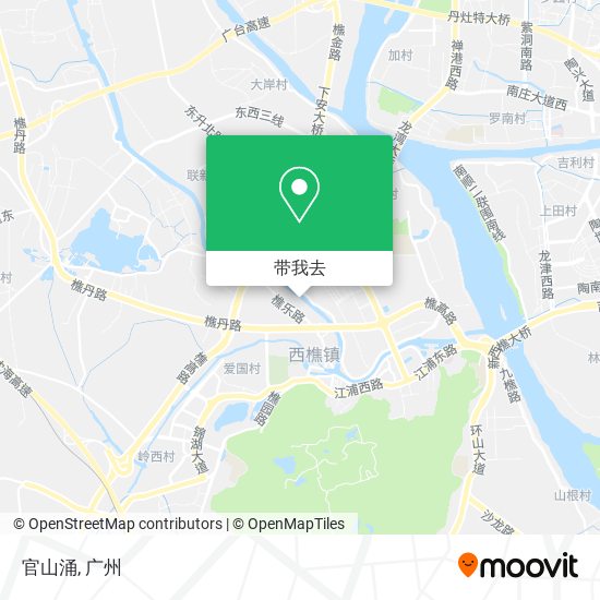 官山涌地图